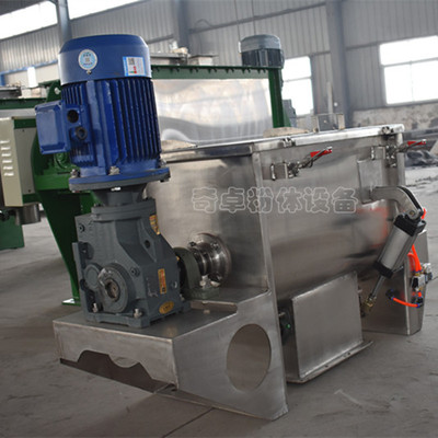 礦渣臥式螺帶混合機 優(yōu)質(zhì)不銹鋼混合設(shè)備解析